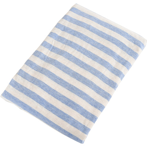 全棉天竺棉针织棉枕套子4874cm单人纯棉枕头套一对条纹定做订制