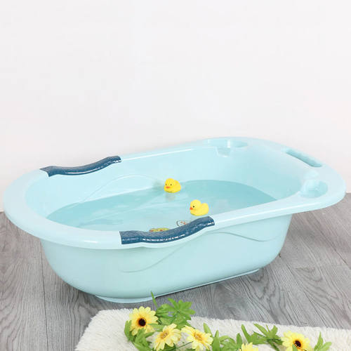婴儿洗澡盆浴盆宝宝初生宝宝加厚大号家用儿童可坐躺沐浴盆浴桶新