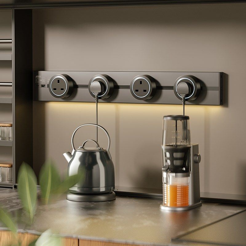 华帝斯英标轨道插座带感应灯路轨圆孔13A英式多功能国际通用香港,电子/电工,轨道插座,淘宝优惠券,粉丝福利购,淘宝优惠卷