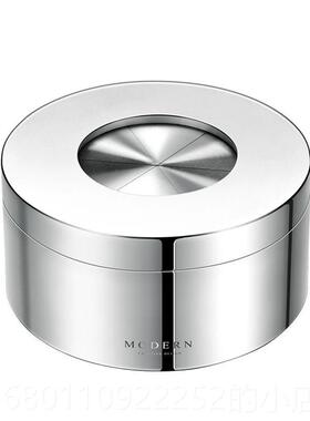 正品德国ODERN意个性锈潮流创烟灰缸不钢封闭M式带盖防飞灰男礼品