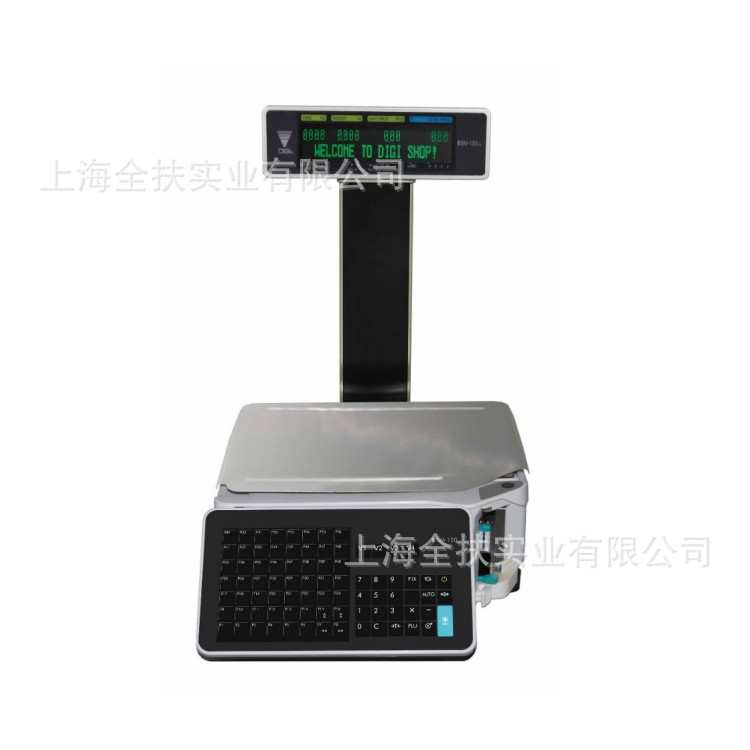工厂直销 SM-120条码秤 二维码标签秤超市无底纸条码秤寺冈条码秤