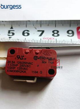 瑞士思博SAIA-BURGESS X3M308K2KA 带柄 微动开关