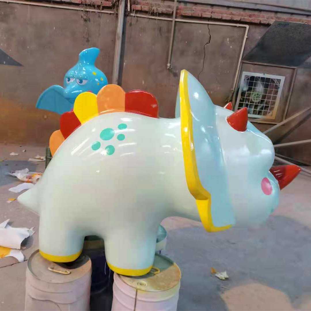 卡通玻璃钢雕塑商场雕塑卡通人物公仔玩偶吉祥物大型景观摆件雕像