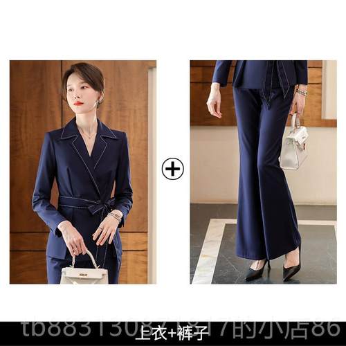 正品感西装套装女20装5夏季设计短袖西装气质女神范面试正职业2工