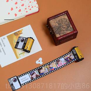 正品人七夕情节生日礼送男友女友的物片定制胶卷相册纪念日d照iy