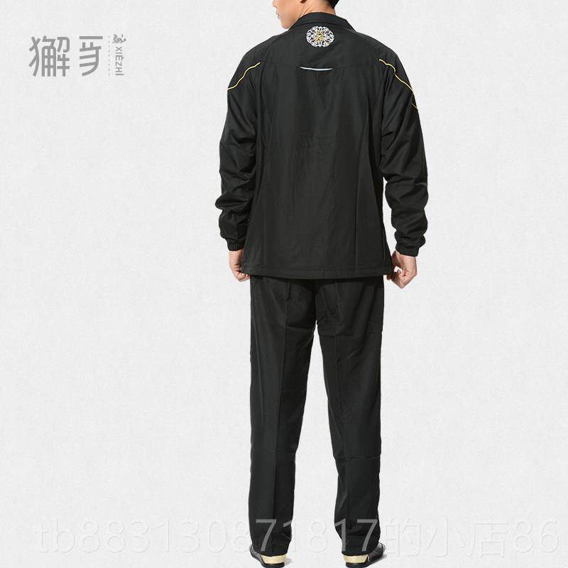 正品女獬豸服饰 教休闲运动服 极练春秋夏季出场武术太表演裁判男