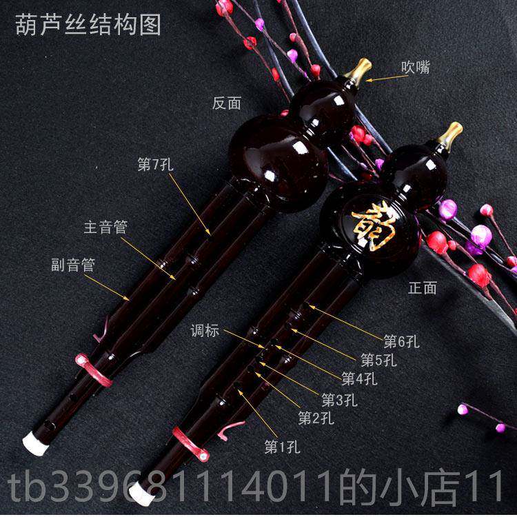 高档云入南葫芦丝乐胶器C调降B调小学生儿童零基础学者木门耐摔包