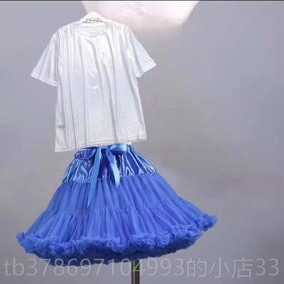 新款成力人现团孩子蓬蓬裙代舞啦女啦操一路花开舞蹈演出服青春活