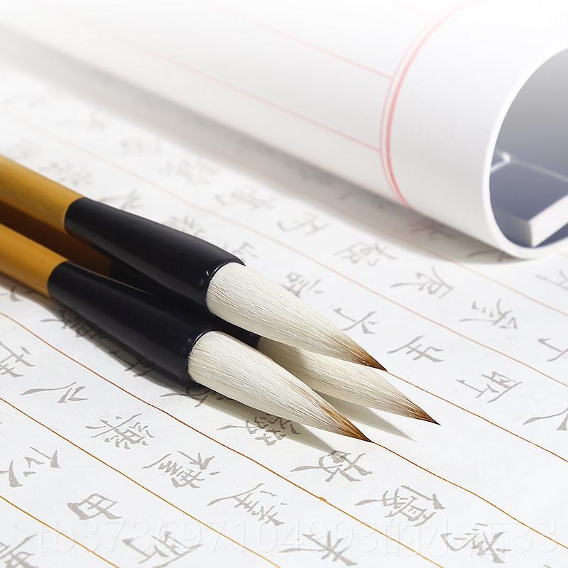 新款赋比兴宣笔 篆书兼毫毛笔 大小篆书专用入门毛笔 初学者狼写图片
