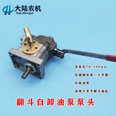 电动三轮车翻斗电机用油泵 四键花键轴306右旋花键动力机小红油箱,农机/农具/农膜,农机配件,淘宝优惠券,粉丝福利购,淘宝优惠卷