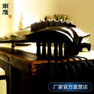 南雁纯手工斫琴登台演奏音色传世老杉木古琴让音色去说话暮鼓系列