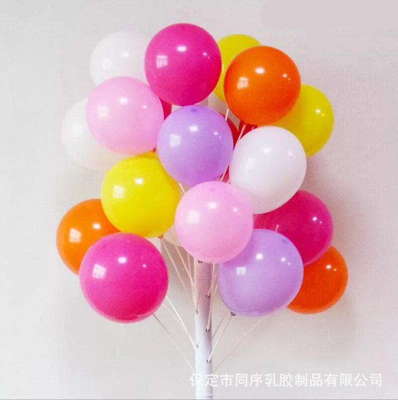 插气球 展示架放地落地推街卖支架杆管子底座套装便携可卸 圣诞树
