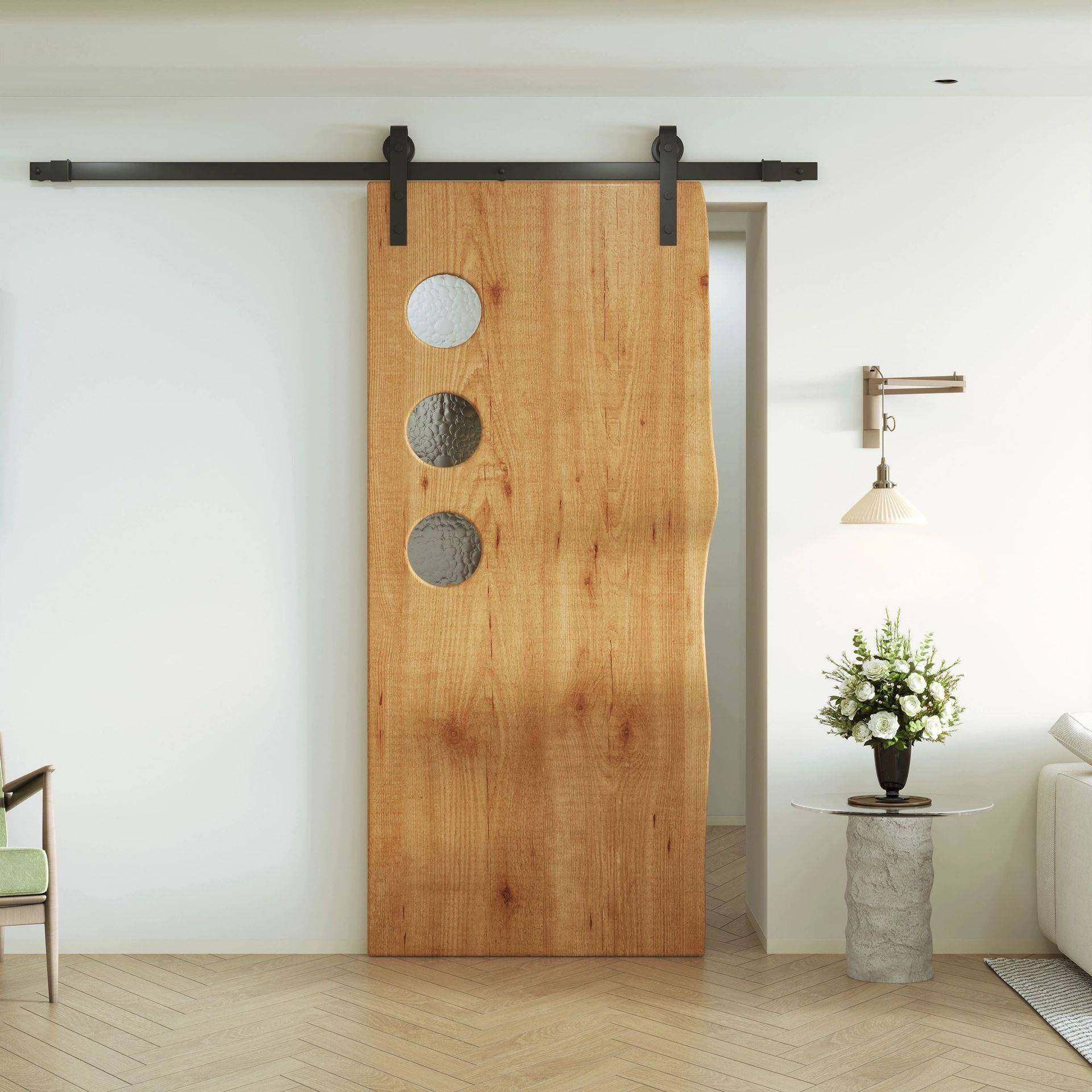 实木谷仓门玻璃洞洞门复古风移厨房MUT卫生中间衣帽间门吊轨推拉,鲜花速递/花卉仿真/绿植园艺,其它园艺用品,淘宝优惠券,粉丝福利购,淘宝优惠卷