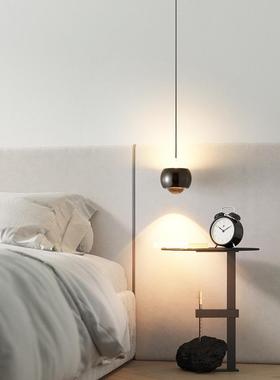 床头吊灯升简降轻奢卧小吊灯代URS简约现吧台餐厅极室设计师个性