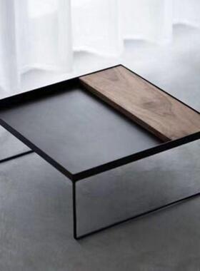 创意几小户型日式茶P几MRU铁艺民宿榻榻米子小桌飘窗干泡方形小茶