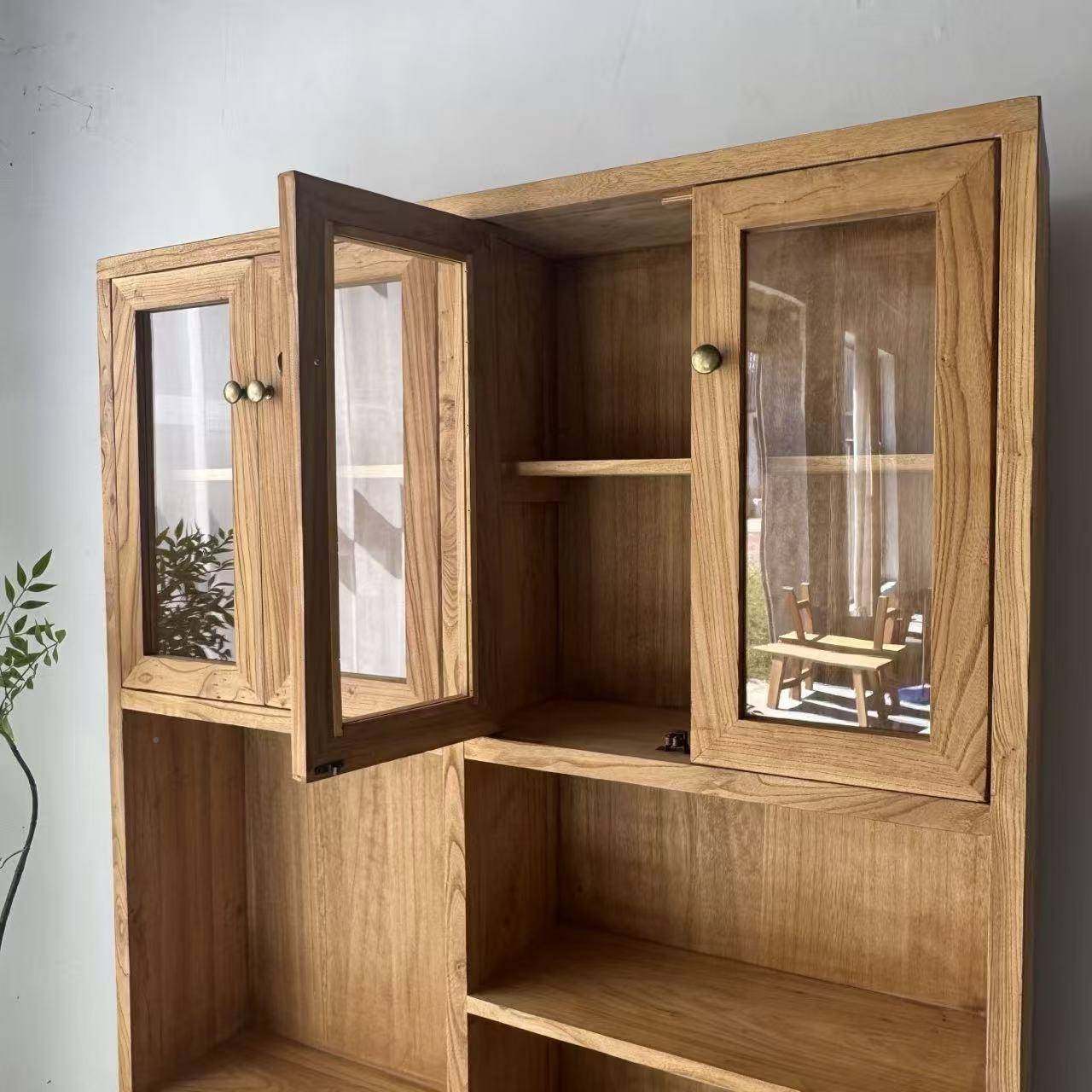 边老榆木柜书TDW柜实木书桌架原木书橱储物柜书一体组合收纳柜餐,鲜花速递/花卉仿真/绿植园艺,其它园艺用品,淘宝优惠券,粉丝福利购,淘宝优惠卷