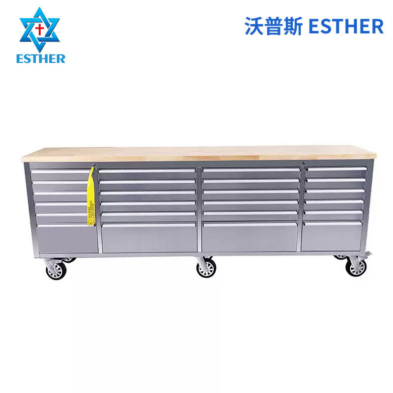 美式96英寸不锈钢汽修工具柜
