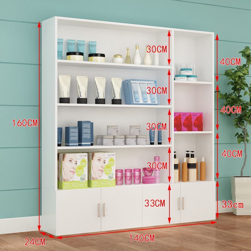 化妆品美甲店家用小型展示柜