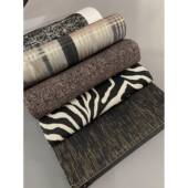 秋季 布新品 超现代尚轻466奢时面料客厅区公大气窗帘宽幅遮光料