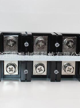 -(TC3003)(300A3P)固定燃式大电流接线端子阻接线排胶木412加厚铜
