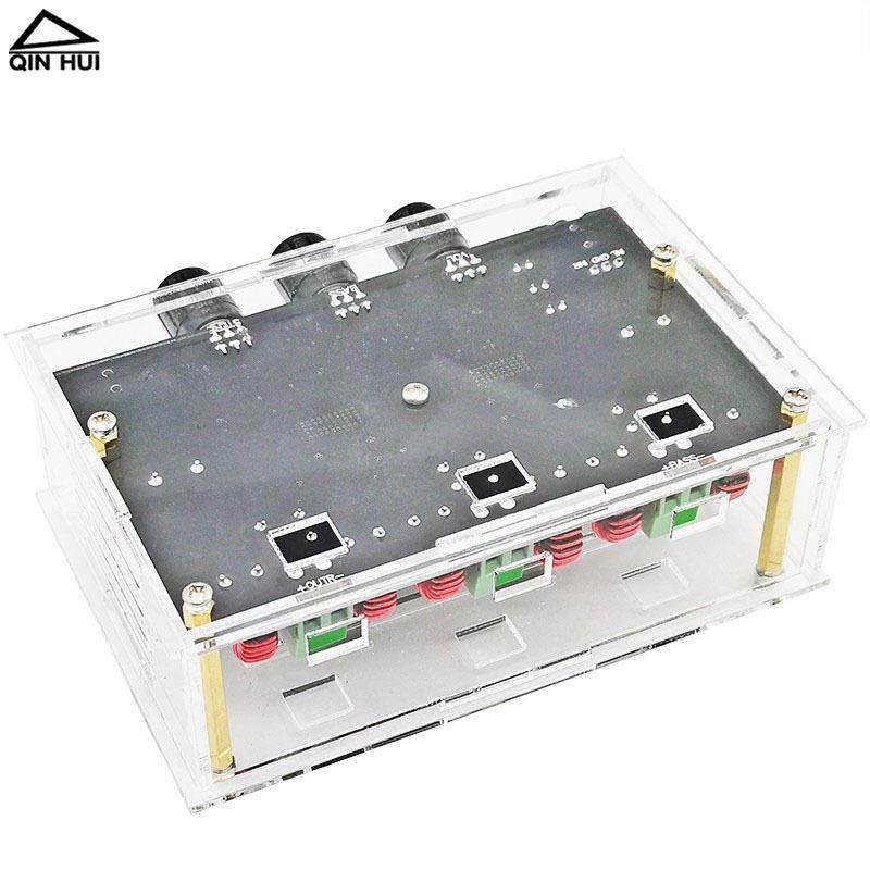 XHW-M574水外壳大43功率晶2.1三声道音频数字功放板W80+80+100W