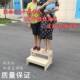 新品 实木家用梯步梯阳梯台阶子楼2踏步登高窗F5M65M66台阶脚