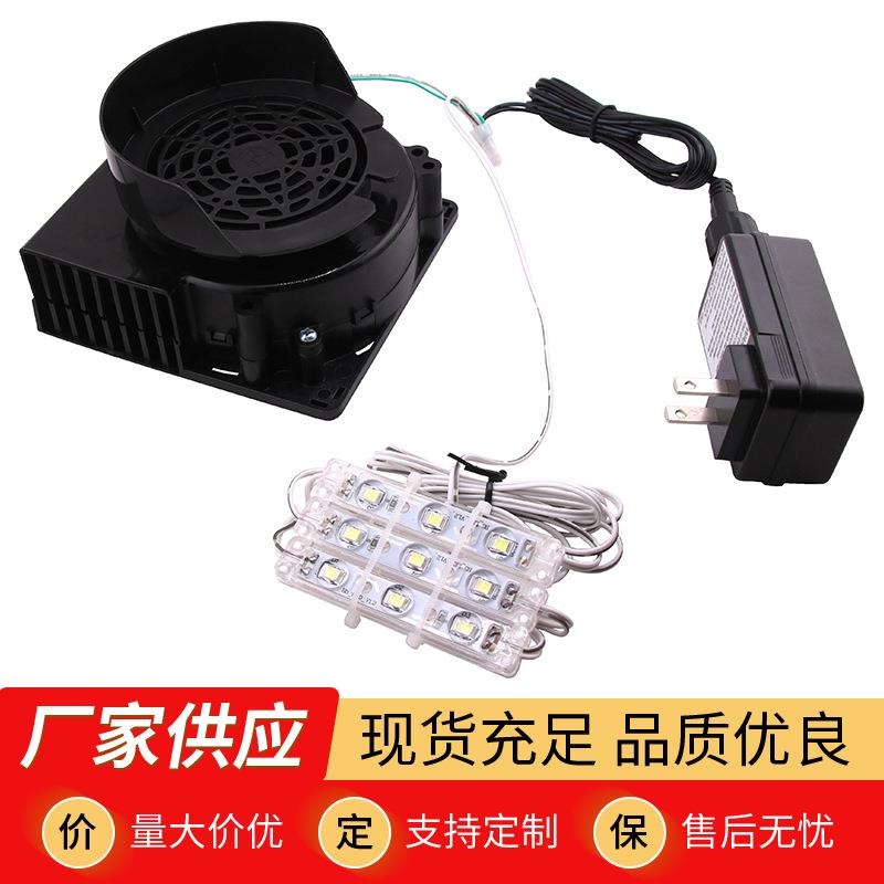 静音内置气模鼓风机安装便捷适合小卡通气模充气屏幕及各充气产品