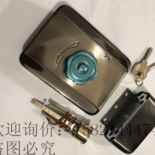 门禁电控锁 静音锁 灵性锁 电控锁 双锁头 电机锁 门禁锁