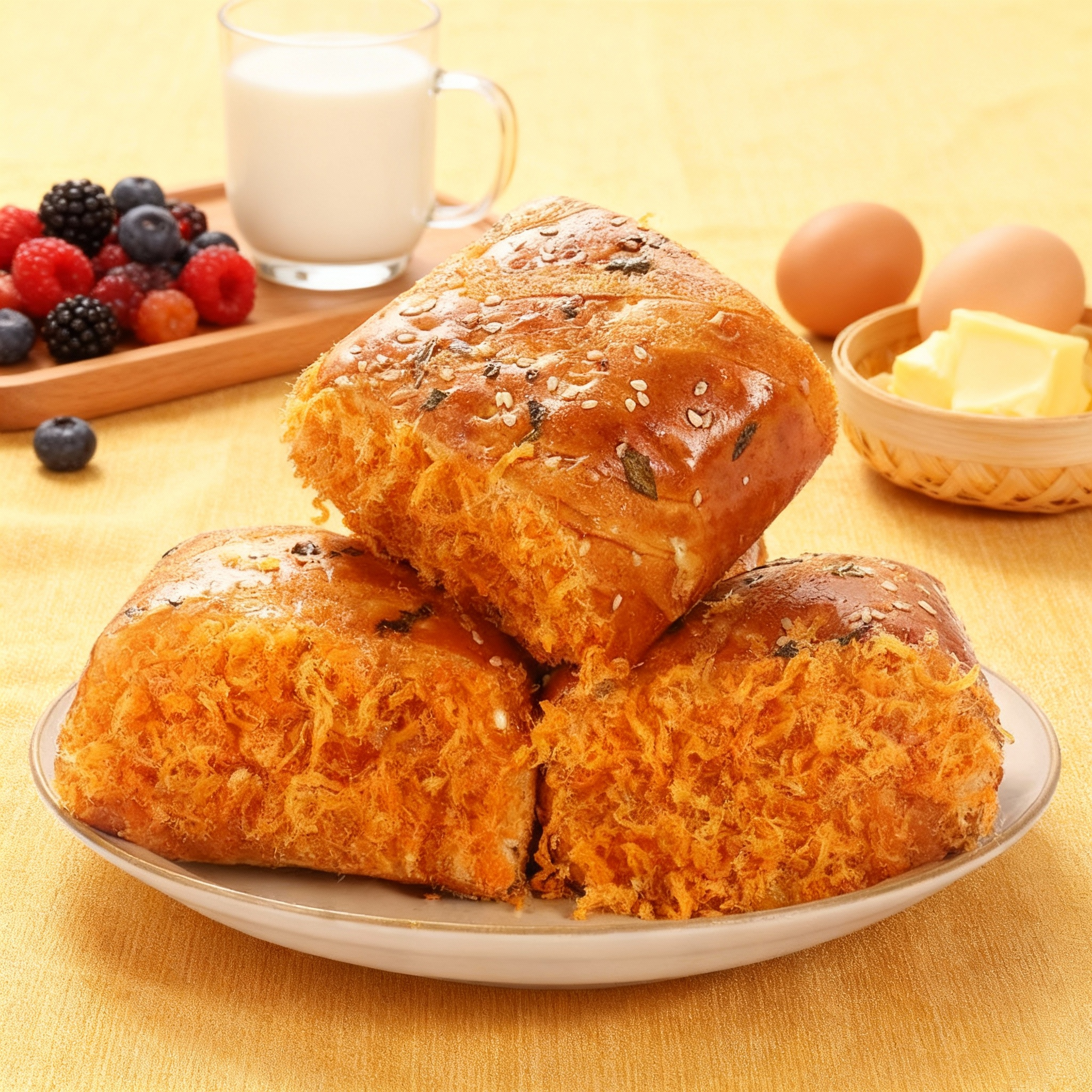 嗨美味香葱肉松卷面包整箱早餐三明治夹心吐司蛋糕点零食休闲食品,零食/坚果/特产,夹心面包,淘宝优惠券,粉丝福利购,淘宝优惠卷