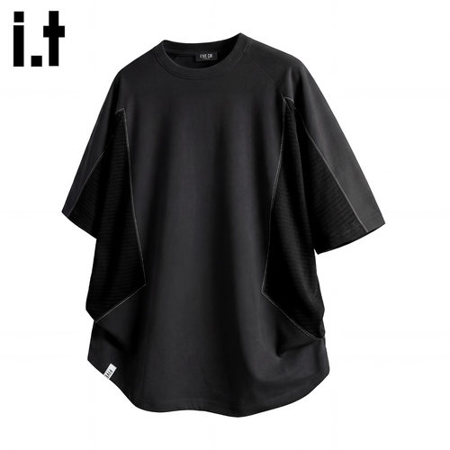 it：fivecm潮牌高街结构t恤男士