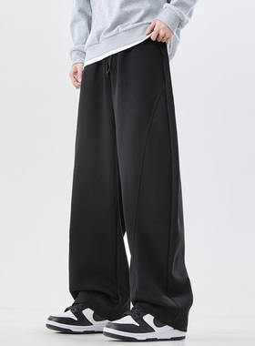 it：fivecm弯刀裤子男款春秋季直筒裤宽松休闲裤男士新款运动裤男