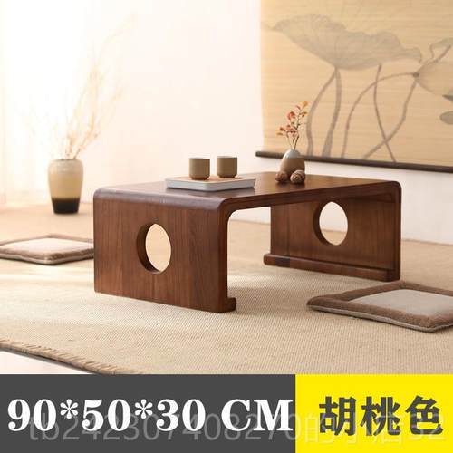正品实木榻榻米茶几矮桌炕桌阳台小子桌简约学榻琴榻米茶桌国桌古