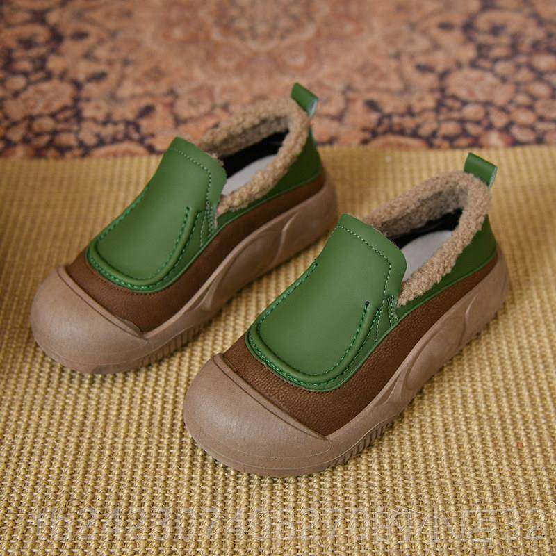 正品复古厚底新豆豆鞋女加厚加绒人款冬季女鞋轻便棉鞋懒一脚蹬休,女鞋,棉鞋,淘宝优惠券,粉丝福利购,淘宝优惠卷