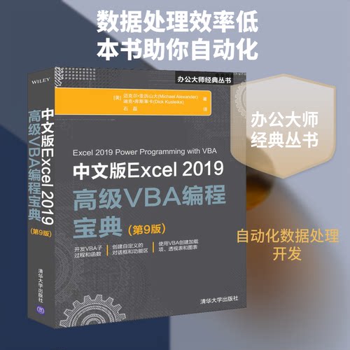 正版图书 中文版Excel2019高级VBA编程宝典(第9版)