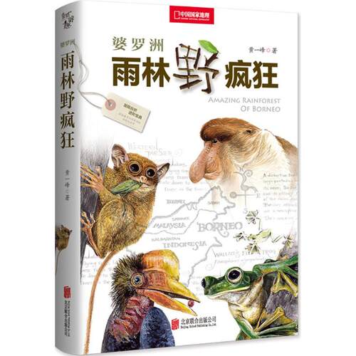 正版新书 婆罗洲雨林野疯狂 黄一峰 著 著作 京华出版社