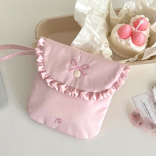 高颜值姨妈巾收纳包女学生装卫生巾的小包包大容量便携小型月事包