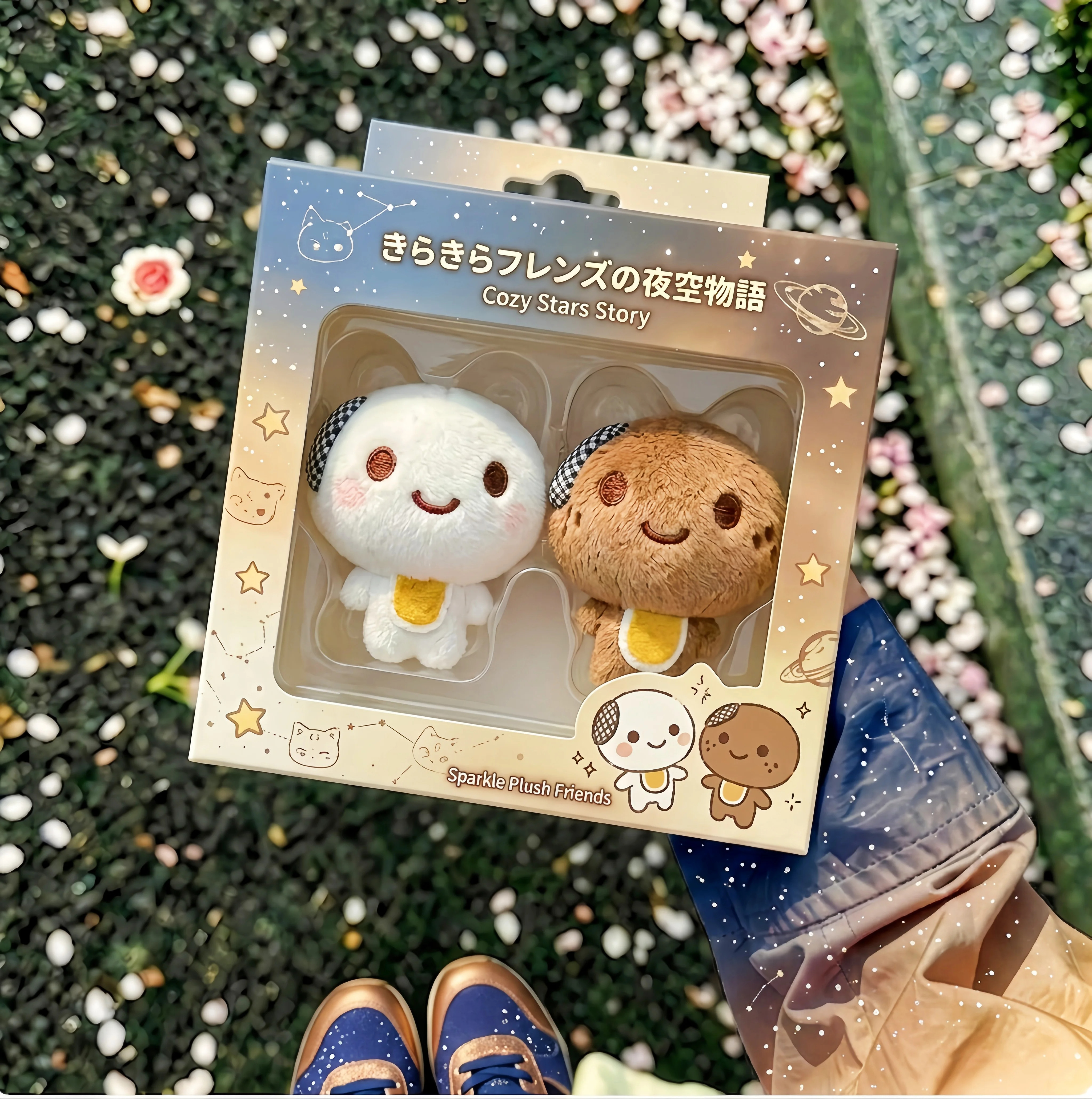 温泉馒头君包挂件可爱团子钥匙扣小众高颜值背包配饰送朋友小礼物
