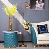 高档落美式 轻客厅书房书桌卧室奢灯床头茶几智能 乡村地灯北欧中式