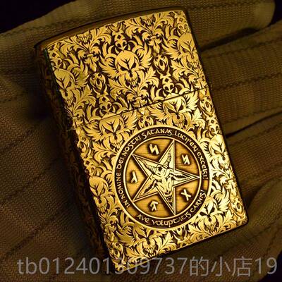 高档z撒o老rro打火机佐罗五星芒阵面旦圣哥五精雕送爸生日礼物蚀