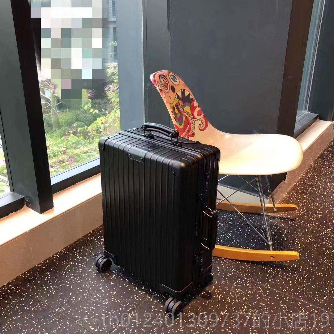 高档德国牌全铝镁合金向拉杆箱万轮行箱密码登机李旅行箱子20品寸