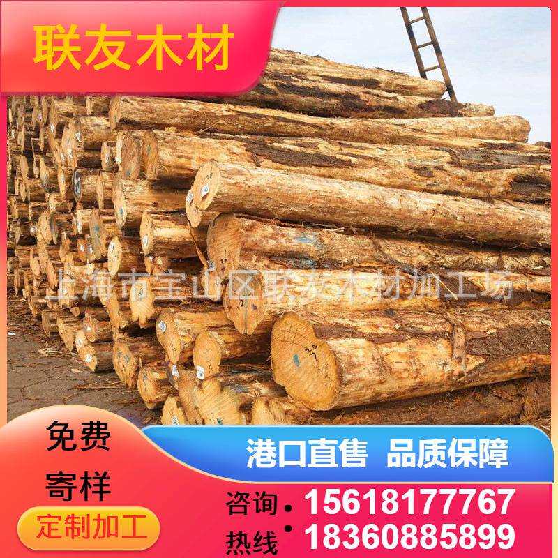 港口供应各种规格柏木原木 柏树原木 15618177767潘经理