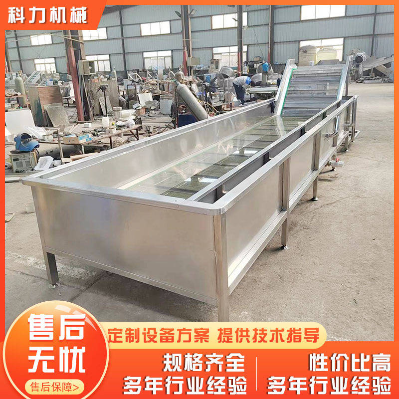 商用不锈钢全自动果蔬气泡清洗机