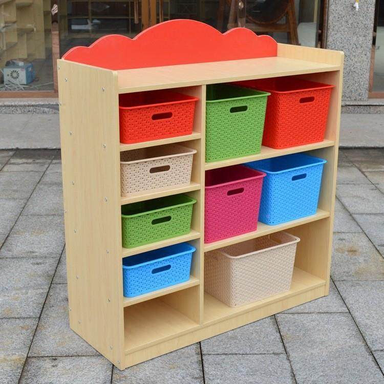 儿童玩具早教收纳玩具收纳储物柜整理柜12格万用柜书柜包柜格7柜