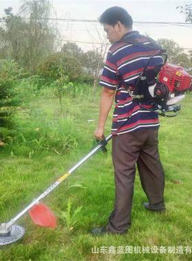 汽草油大功率园林植割保养除翻土修剪机侧挂式道DJS路护打草草机