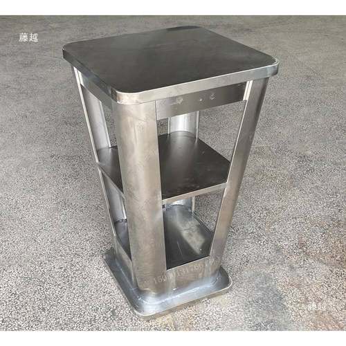 KT脚V茶几发光夜店迪场子慢摇高170吧台不锈桌钢铁艺酒吧散台桌椅