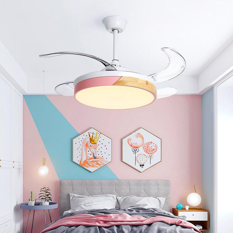 天亨隐形风灯现代无品牌/吊灯客厅带电风扇家用扇客厅餐厅扇灯吸