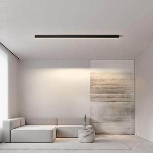 家走廊过公道线条吸顶灯LED一长条吸字顶衣帽间阳6台办室用吸顶灯