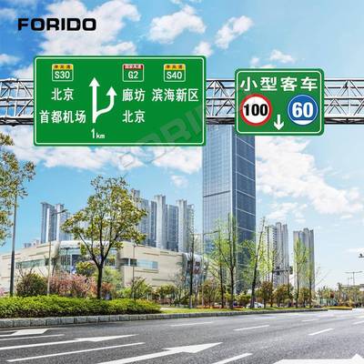 通标牌警示牌八角监控265交志杆交通杆件交通信号灯框架杆杆LF杆