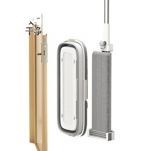 平手板拖把家用净2025新款免洗拖布瓷砖地拖多功能夹拖889一拖地