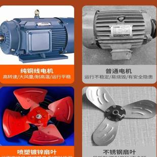 养场机电殖暖风机车间取暖器鸡舍热SLJ风大功率育雏育苗猪圈电风